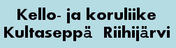 Kello- ja koruliike Kultaseppä Riihijärvi logo